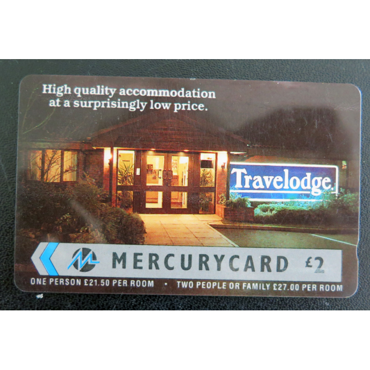 Carte téléphonique Télécarte Mercury card 2 £