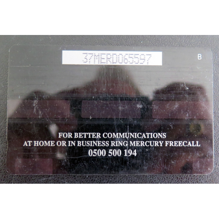 Carte téléphonique Télécarte Mercury card 4 £