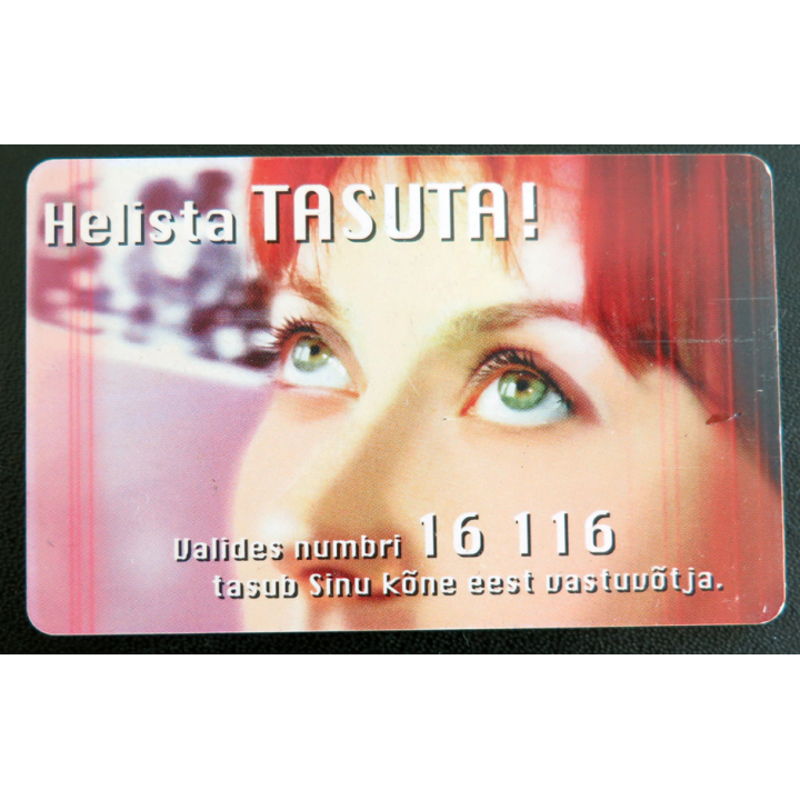 Carte téléphonique Télécarte estonienne Esti telefon telefonikaart 30 unités