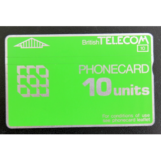 Carte téléphonique Télécarte Britannique Phonecard 10 unités