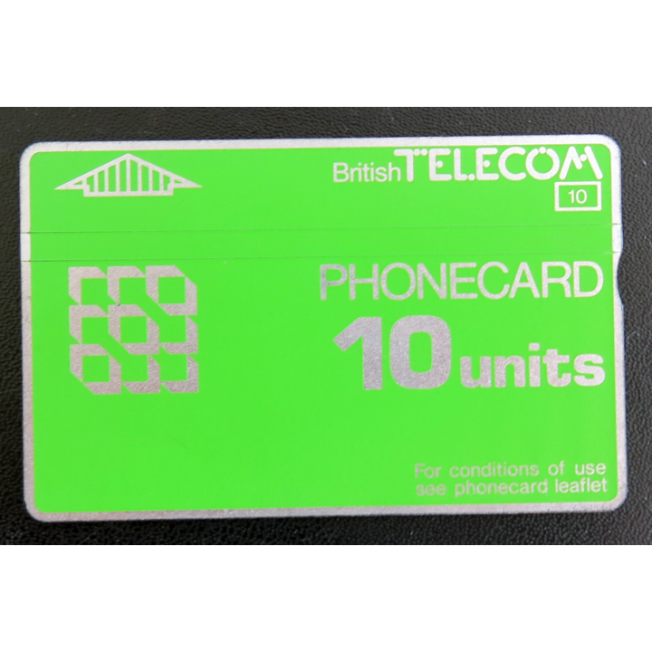 Carte téléphonique Télécarte Britannique Phonecard 10 unités