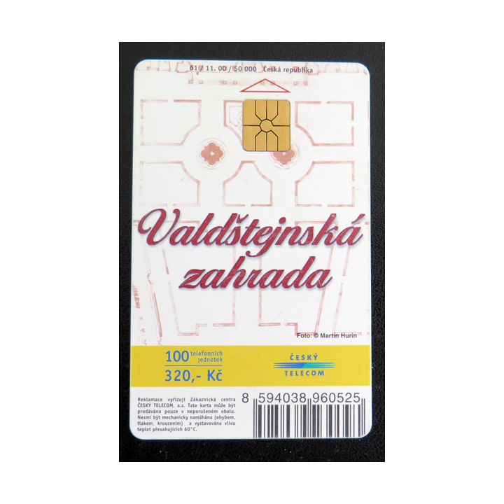 Carte téléphonique Télécarte Tchèque telefonich jednotek 320 Kc