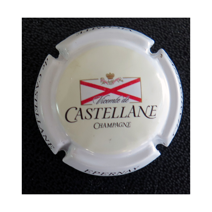 Capsule Muselet de bouteille de champagne De CASTELLANE n° 68 4° Série