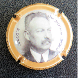 Capsule Muselet de bouteille de champagne DOYARD-MAHE n° 10c contour caramel