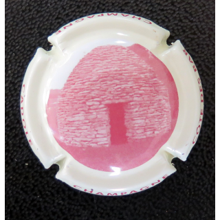 Capsule Muselet de bouteille de champagne COTE DES BAR n° 8 Cadole Bordeaux