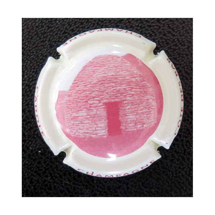 Capsule Muselet de bouteille de champagne COTE DES BAR n° 8 Cadole Bordeaux