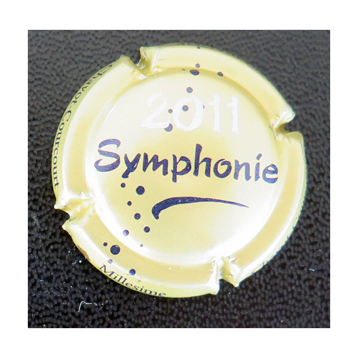 Capsule Muselet de bouteille de champagne CHAVOT-COURCOURT n° 24c Millésime 2011