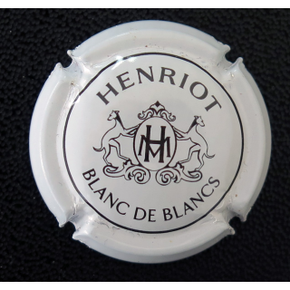Capsule Muselet de bouteille de champagne HENRIOT n° 52 Blanc de Blancs