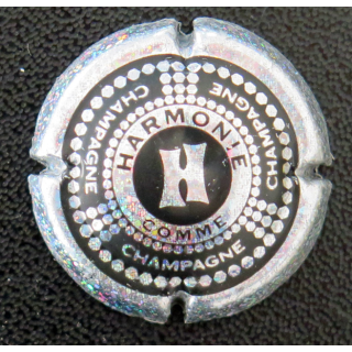 Capsule Muselet de bouteille de champagne GENERIQUE n° 770a H comme Harmonie