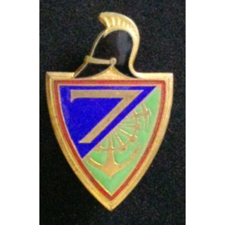 7°RG : 7°RÉGIMENT DU GÉNIE (D 214) ÉMAIL