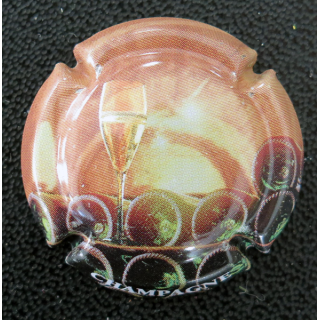 Capsule Muselet de bouteille de champagne GENERIQUE n° 660 Polychrome