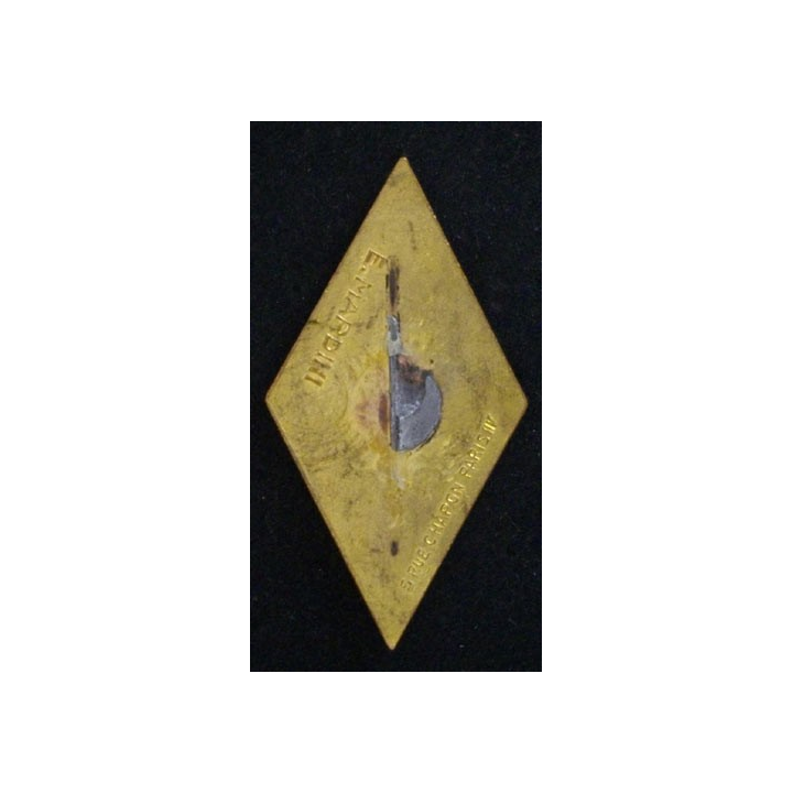 insigne métallique du 1° régiment du génie de fabrication Mardini