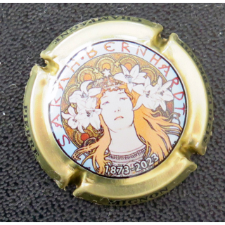 Capsule Muselet de bouteille de champagne MIGNON Pierre n° 257 Sarah Bernhardt
