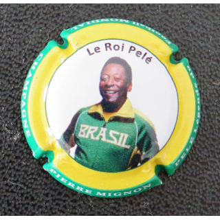 Capsule Muselet de bouteille de champagne MIGNON Pierre n° 256 Le Roi Pelé