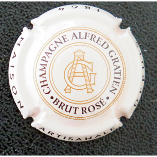 Capsule Muselet de bouteille de Val de Loire GRATIEN Afred n° 19 crème brut