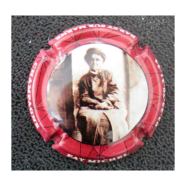 Capsule Muselet de bouteille de champagne FAŸ Michel n° 61g Portrait