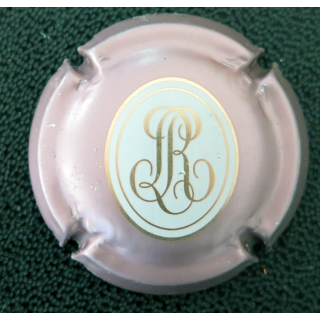 Capsule Muselet de bouteille de champagne ROEDERER Louis n° 115b rosé violacé