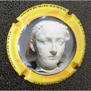 Capsule Muselet de bouteille de champagne FAŸ Michel n° 61e contour jaune