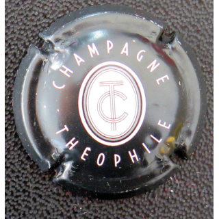 Capsule Muselet de bouteille de champagne ROEDERER Louis n° 119 Noir mat et blanc Théophile