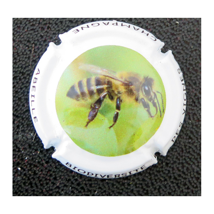 Capsule Muselet de bouteille de champagne GENERIQUE n° 1318d Biodiversité abeille