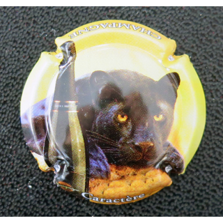 Capsule Muselet de bouteille de champagne GENERIQUE n° 1348e Caractère Panthère