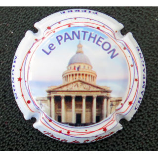 Capsule Muselet de bouteille de champagne MIGNON Pierre n° 201l Le Panthéon Paris je t'aime