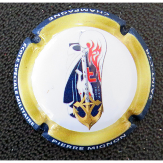 Capsule Muselet de bouteille de champagne MIGNON Pierre n° 188 Ecole de Saint-Cyr