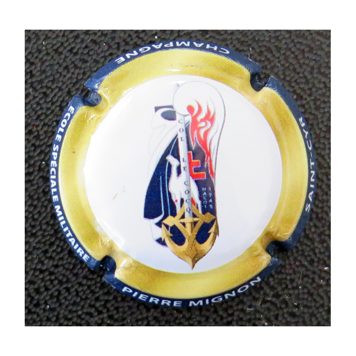 Capsule Muselet de bouteille de champagne MIGNON Pierre n° 188 Ecole de Saint-Cyr