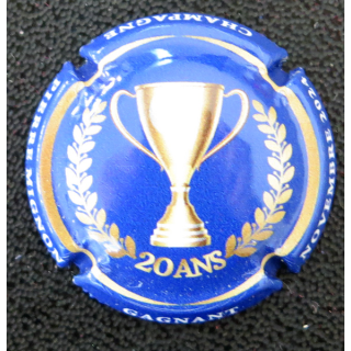 Capsule Muselet de bouteille de champagne MIGNON Pierre n° 291c 20 ans bleu Gagnant