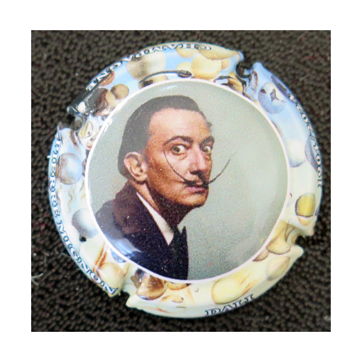 Capsule Muselet de bouteille de champagne MIGNON Pierre n° 306 Dali 1904-2024