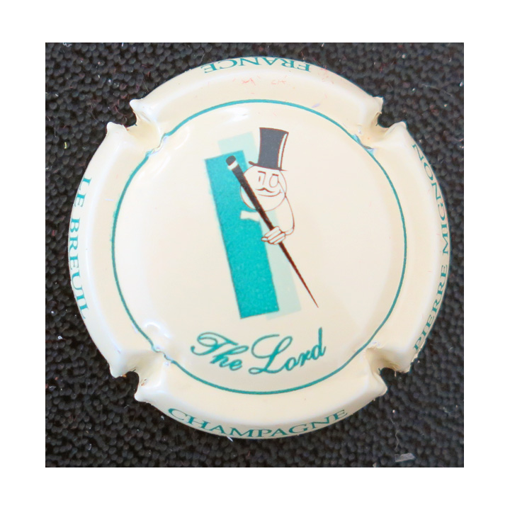 Capsule Muselet de bouteille de champagne MIGNON Pierre n° 46 The Lord