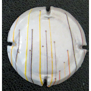 Capsule de bouteille de Crémant Val de Loire BOUVET LADUBAY n° 72 Cécile Bart centre d'Art