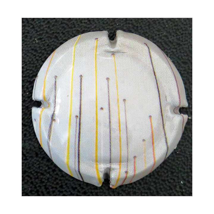 Capsule de bouteille de Crémant Val de Loire BOUVET LADUBAY n° 72 Cécile Bart centre d'Art