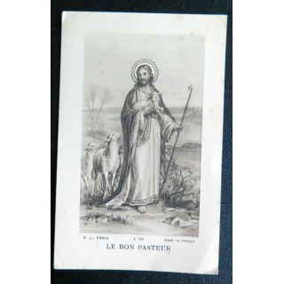 IMAGE PIEUSE : Le Bon Pasteur 7 x 11 cm