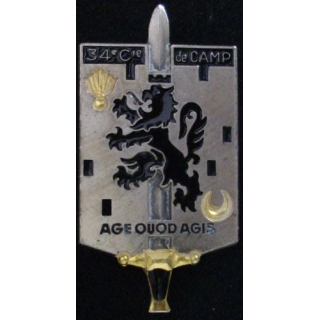 34°CC : 34°COMPAGNIE DE CAMP (DELSART 1808)