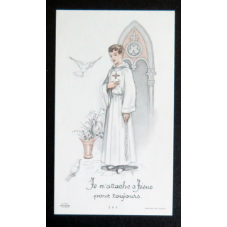 IMAGE PIEUSE : Image de première communion 6 x 10 cm