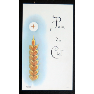 IMAGE PIEUSE : Image de première communion 7 x 11,5 cm