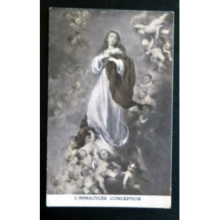 IMAGE PIEUSE : Souvenir de la mission de poullaouen Mai Juin 1951 6 x 10 cm