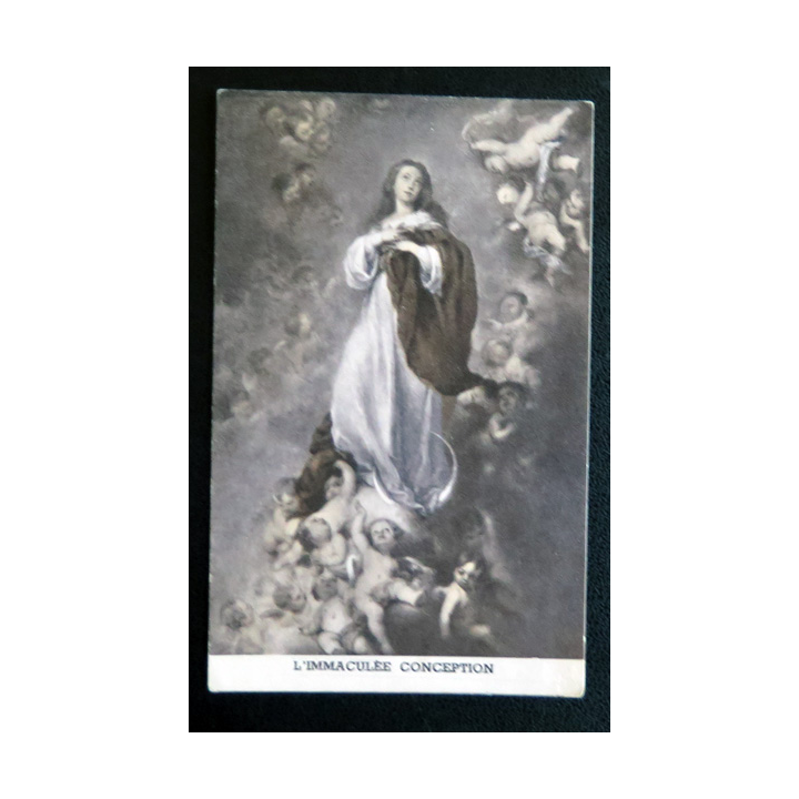 IMAGE PIEUSE : Souvenir de la mission de poullaouen Mai Juin 1951 6 x 10 cm