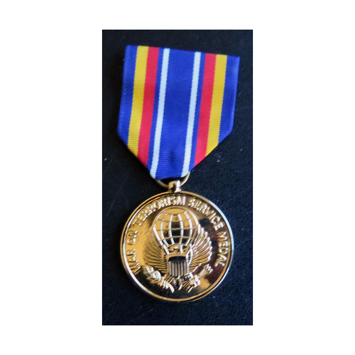 USA : Médaille de la War on terrorism service medal en métal doré
