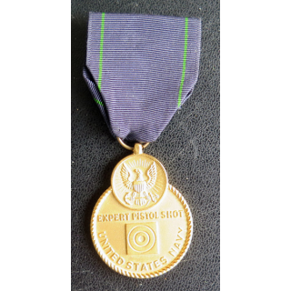 USA : Médaille de l'US Navy Expert pistol shot