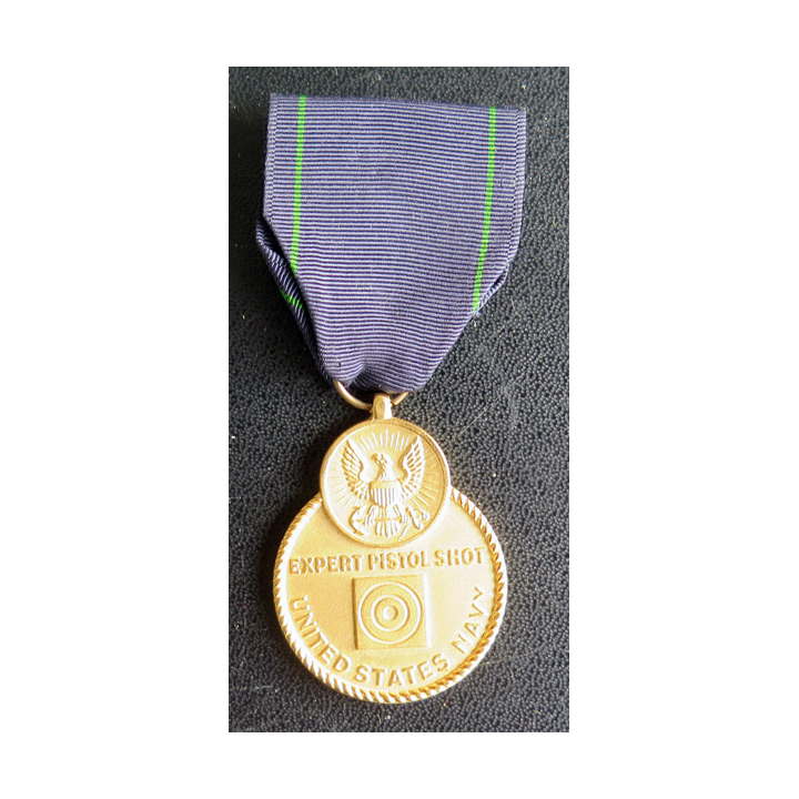 USA : Médaille de l'US Navy Expert pistol shot