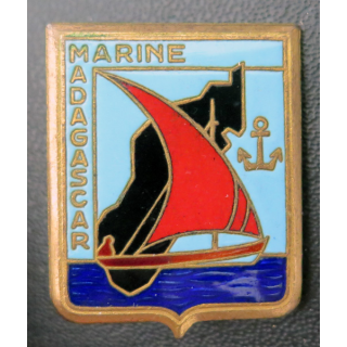 MARINE MADAGASCAR de fabrication Drago en émail