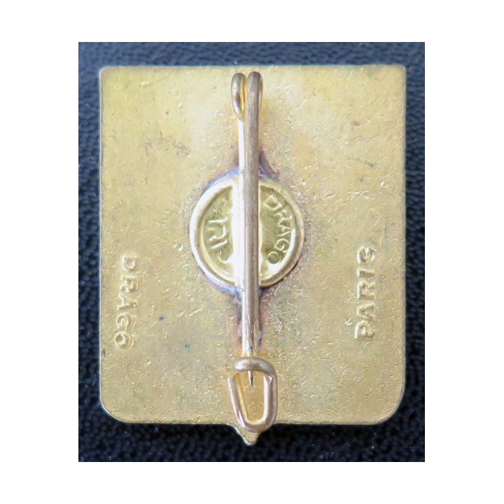 MARINE MADAGASCAR de fabrication Drago en émail