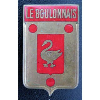 LE BOULONNAIS : insigne LE BOULONNAIS Drago en émail