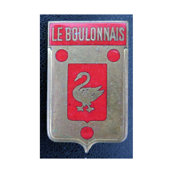 LE BOULONNAIS : insigne LE BOULONNAIS Drago en émail