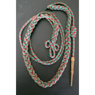fourragère de cérémonie de croix de guerre 1914 - 18 aiguillette dorée