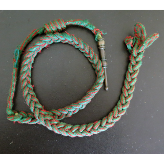 Fourragère de la croix de guerre 1914 - 18 aiguillette dorée