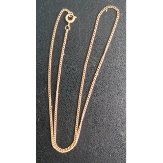 Chainette en métal doré (plaqué or ?) longueur 40 cm