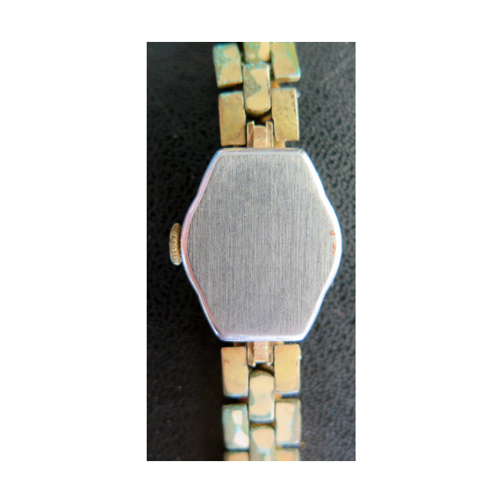 Vieille montre Ancre 17 rubis en métal doré